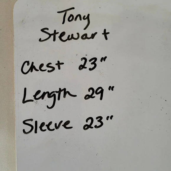 Winners Circle Tony Stewart Vintage Tee Shirt Men's Size Large Orange NASCAR 20 - Picture 7 of 7